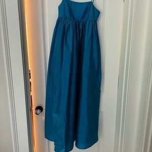 Italian Designer AVN Blue Sundress NWT